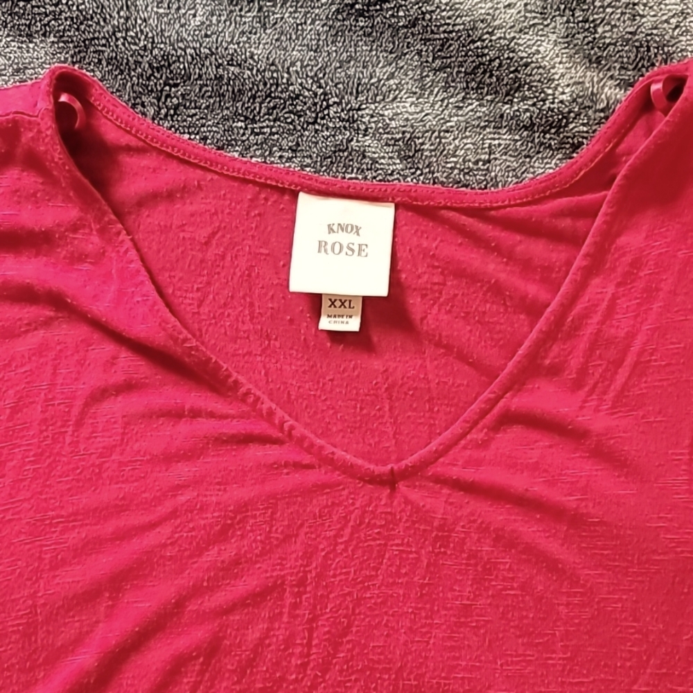 Knox Rose Red Top